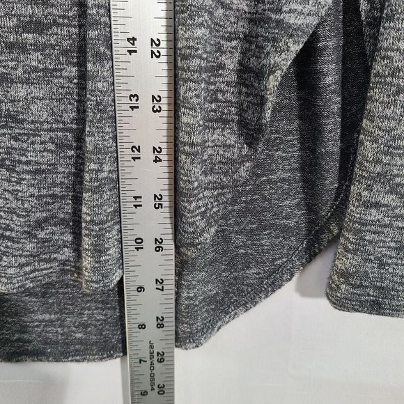 Banana Republic Signature Tee Long Sleeve Shirt Womens Charcoal Gray Crewneck XS - Picture 7 of 7